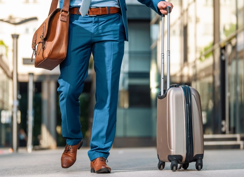 travel bag with wheels small